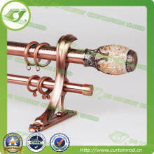 Z-090 JNS new design European court resign curtain rod corner curtain rods